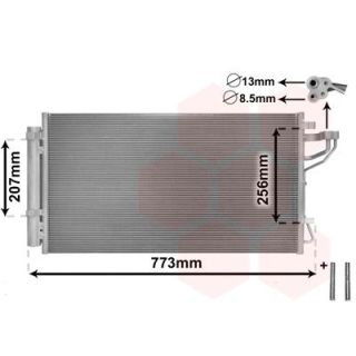 Kondensatorius, oro kondicionierius VAN WEZEL 83005255