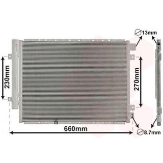 Kondensatorius, oro kondicionierius VAN WEZEL 83015704