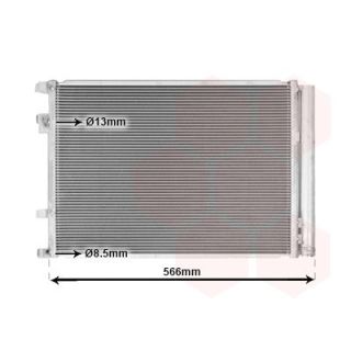 Kondensatorius, oro kondicionierius VAN WEZEL 83015708