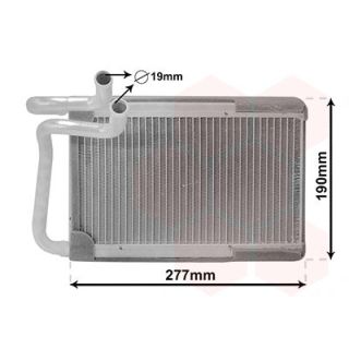 šilumokaitis, salono šildymas VAN WEZEL 82016701