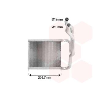 šilumokaitis, salono šildymas VAN WEZEL 82016704