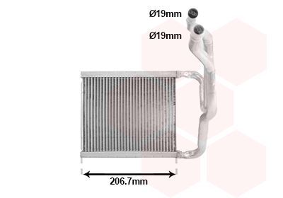 šilumokaitis, salono šildymas VAN WEZEL 82016704