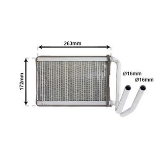 šilumokaitis, salono šildymas VAN WEZEL 83006169