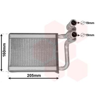 šilumokaitis, salono šildymas VAN WEZEL 83006197