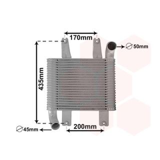 Tarpinis suslėgto oro aušintuvas, kompresorius VAN WEZEL 82004229