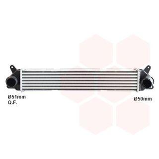 Tarpinis suslėgto oro aušintuvas, kompresorius VAN WEZEL 82014715