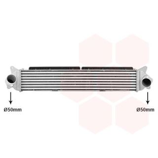 Tarpinis suslėgto oro aušintuvas, kompresorius VAN WEZEL 83014706