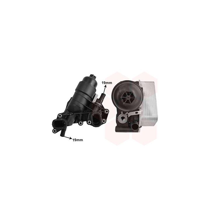 Alyvos aušintuvas, variklio alyva VAN WEZEL 33013709