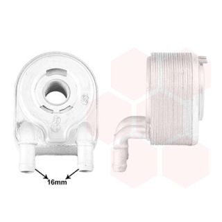 Alyvos aušintuvas, variklio alyva VAN WEZEL 43013703