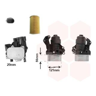 Alyvos aušintuvas, variklio alyva VAN WEZEL 58013724