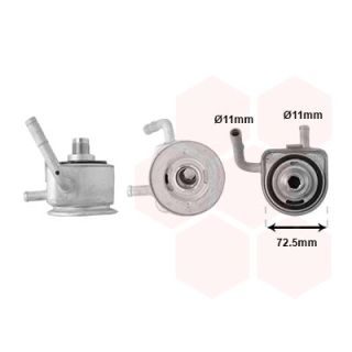 Alyvos aušintuvas, variklio alyva VAN WEZEL 82013701