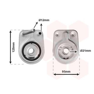 Alyvos aušintuvas, variklio alyva VAN WEZEL 83013700