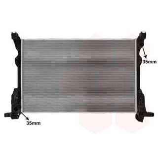 Radiatorius, variklio aušinimas VAN WEZEL 43012738