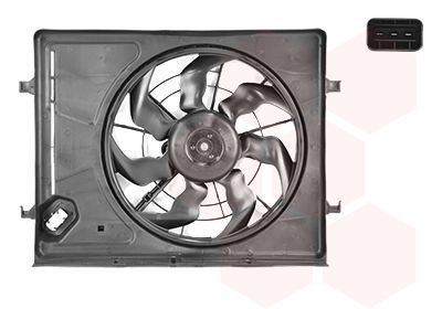 Ventiliatorius, radiatoriaus VAN WEZEL 8207746