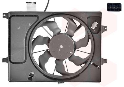 Ventiliatorius, radiatoriaus VAN WEZEL 8244747