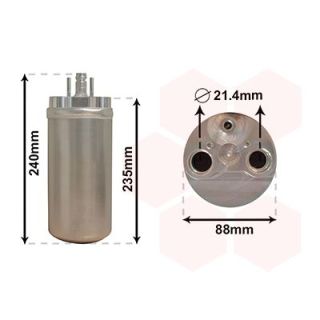 Džiovintuvas, oro kondicionierius VAN WEZEL 4300D453