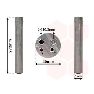 Džiovintuvas, oro kondicionierius VAN WEZEL 4300D493