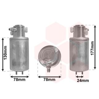 Džiovintuvas, oro kondicionierius VAN WEZEL 5800D165