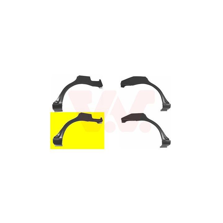 šoninis skydas VAN WEZEL 8224143