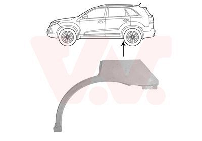 šoninis skydas VAN WEZEL 8385147