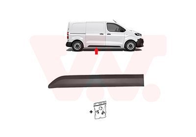 Apdailos/apsauginės juostelė, durelės VAN WEZEL 0944406