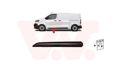 Apdailos/apsauginės juostelė, durelės VAN WEZEL 0944423