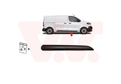 Apdailos/apsauginės juostelė, durelės VAN WEZEL 0944424