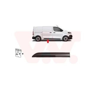 Apdailos/apsauginės juostelė, durelės VAN WEZEL 0944426