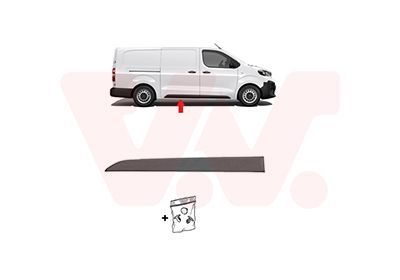 Apdailos/apsauginės juostelė, durelės VAN WEZEL 3892406