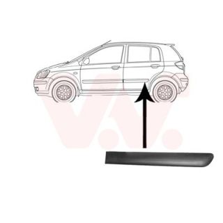 Apdailos/apsauginės juostelė, durelės VAN WEZEL 8252425
