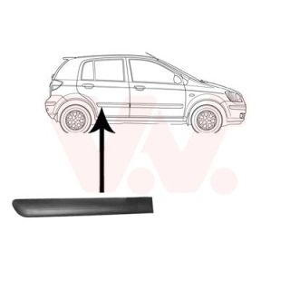 Apdailos/apsauginės juostelė, durelės VAN WEZEL 8252426
