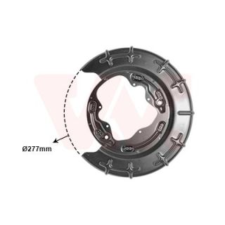 Apsauginis skydas, stabdžių diskas VAN WEZEL 8207373