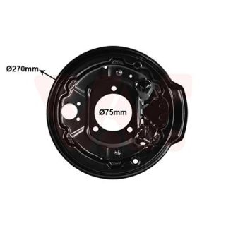 Dangtelis, stabdžių būgnas VAN WEZEL 0903373