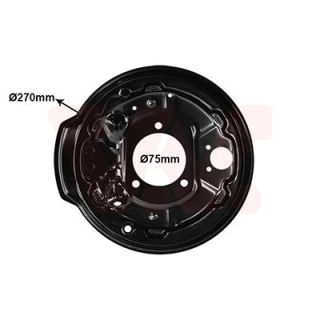 Dangtelis, stabdžių būgnas VAN WEZEL 0903374