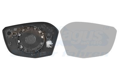 Veidrodėlio stiklas, išorinis veidrodėlis VAN WEZEL 0989838