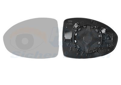 Veidrodėlio stiklas, išorinis veidrodėlis VAN WEZEL 1648831