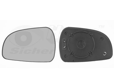 Veidrodėlio stiklas, išorinis veidrodėlis VAN WEZEL 8245837