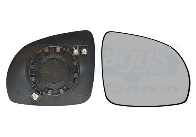 Veidrodėlio stiklas, išorinis veidrodėlis VAN WEZEL 8313862