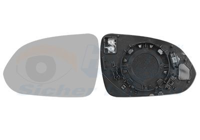 Veidrodėlio stiklas, išorinis veidrodėlis VAN WEZEL 8327837