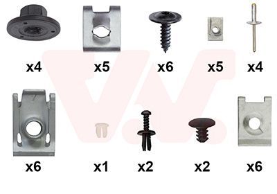 Montavimo komplektas, buferis VAN WEZEL 0177794