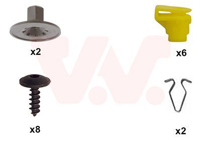 Montavimo komplektas, buferis VAN WEZEL 0335793