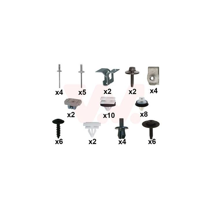 Montavimo komplektas, buferis VAN WEZEL 0949793