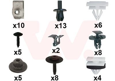 Montavimo komplektas, buferis VAN WEZEL 0949794