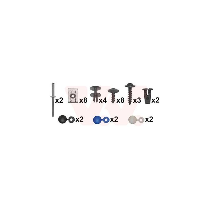 Montavimo komplektas, buferis VAN WEZEL 5827794