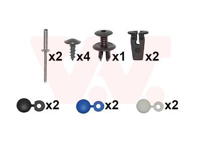 Montavimo komplektas, buferis VAN WEZEL 5829793