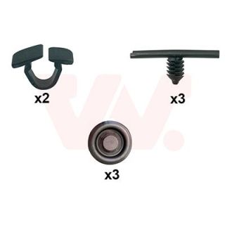 Montavimo komplektas, gaubtas VAN WEZEL 0374797