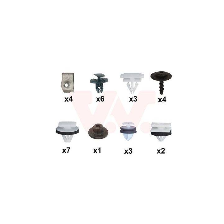 Montavimo komplektas, purvasargis VAN WEZEL 0949796