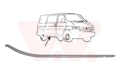 Ritinėlio kreiptuvas, atstumiamos durys VAN WEZEL 5874126