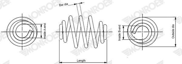 Spyruoklė MONROE SN2903