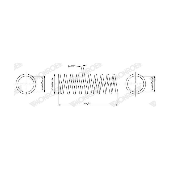 Spyruoklė MONROE SP4647